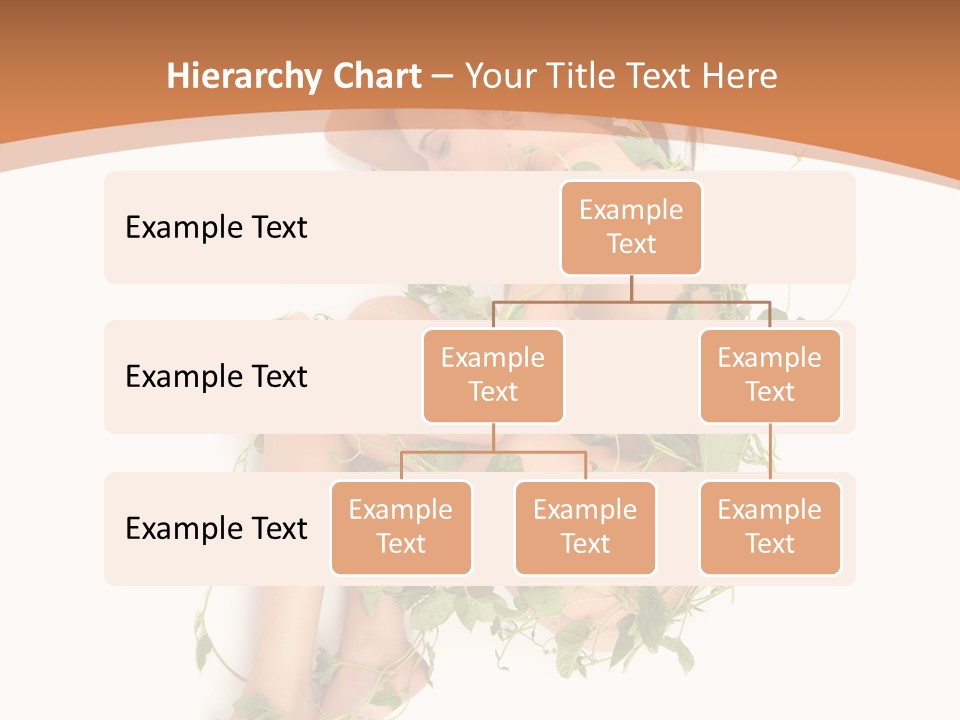 Beauty Plant Innocence PowerPoint Template