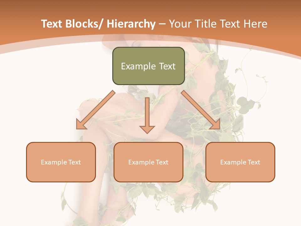 Beauty Plant Innocence PowerPoint Template