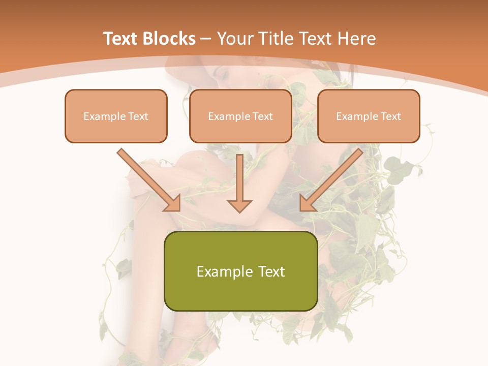 Beauty Plant Innocence PowerPoint Template