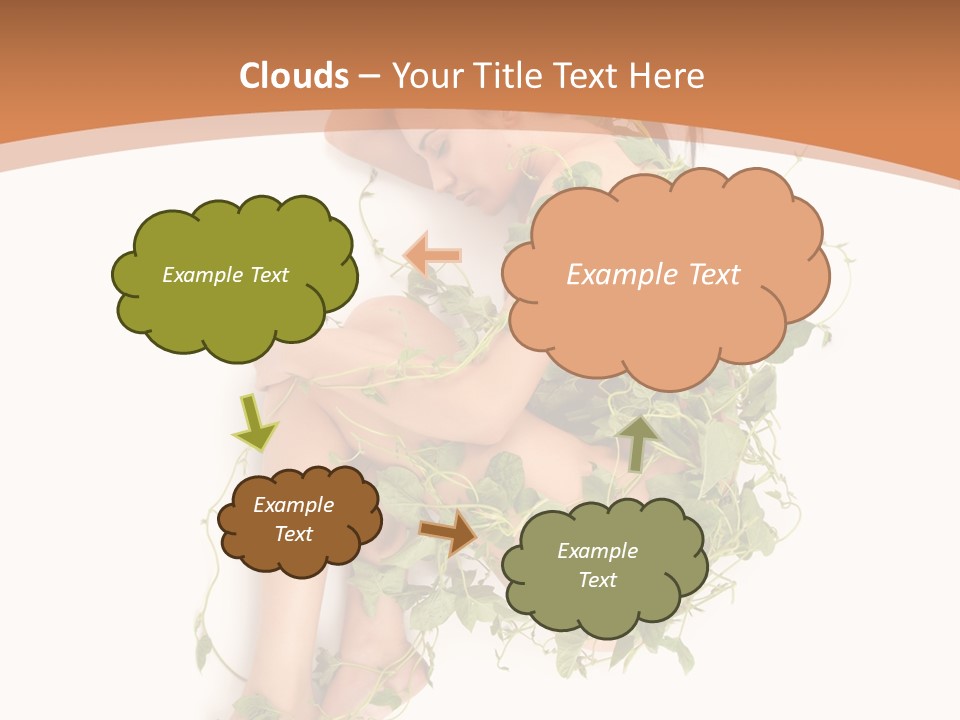 Beauty Plant Innocence PowerPoint Template