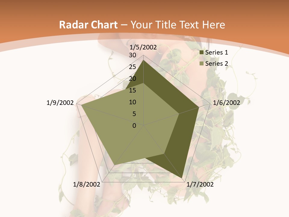 Beauty Plant Innocence PowerPoint Template