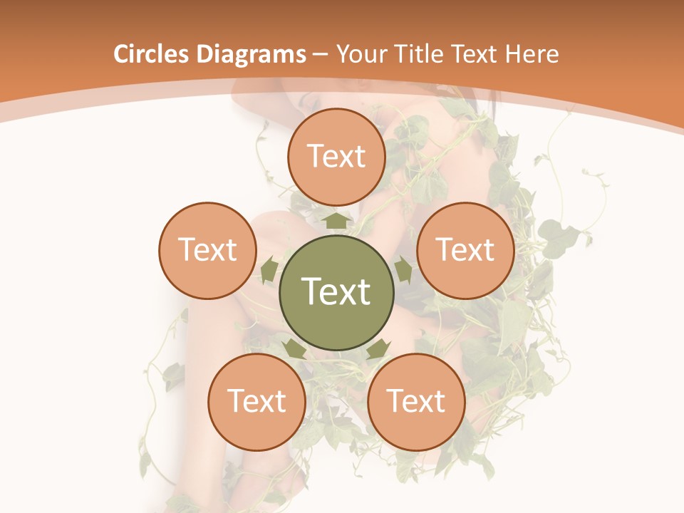 Beauty Plant Innocence PowerPoint Template