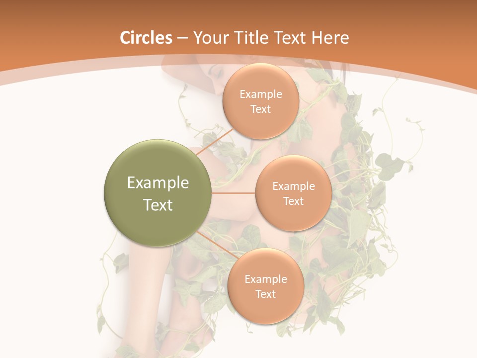 Beauty Plant Innocence PowerPoint Template