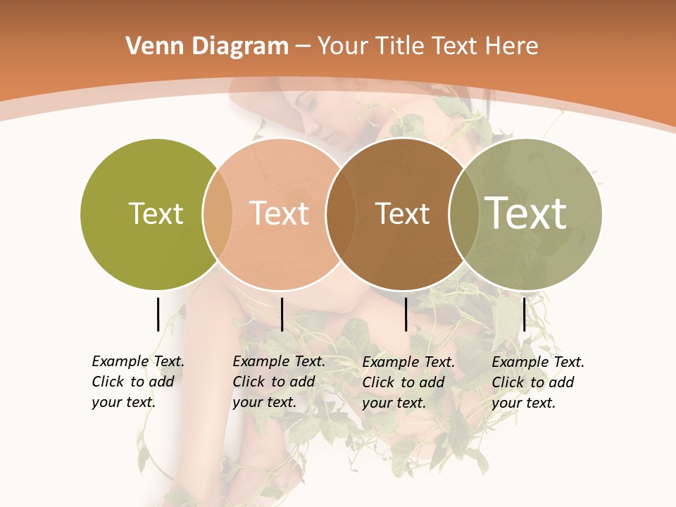 Beauty Plant Innocence PowerPoint Template