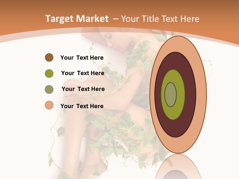 Beauty Plant Innocence PowerPoint Template