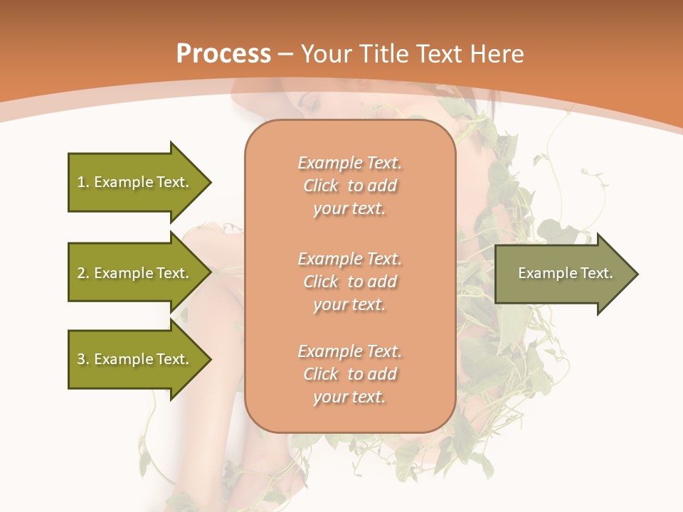Beauty Plant Innocence PowerPoint Template