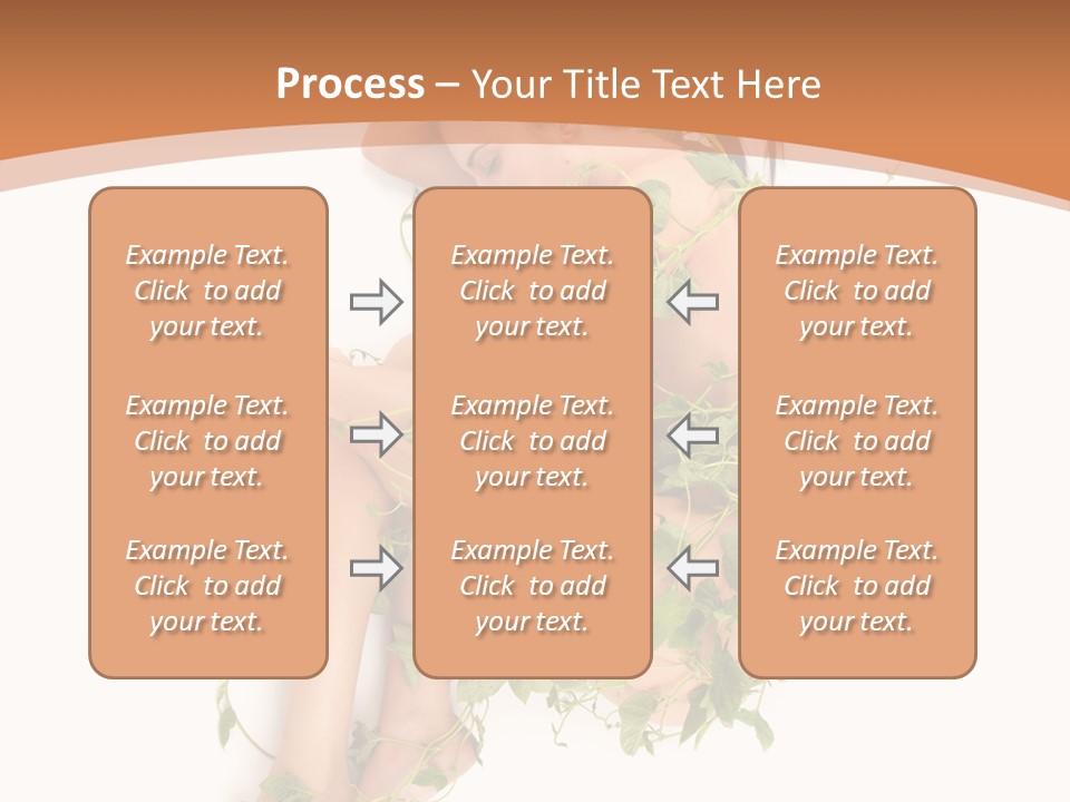 Beauty Plant Innocence PowerPoint Template