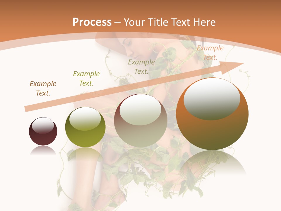 Beauty Plant Innocence PowerPoint Template