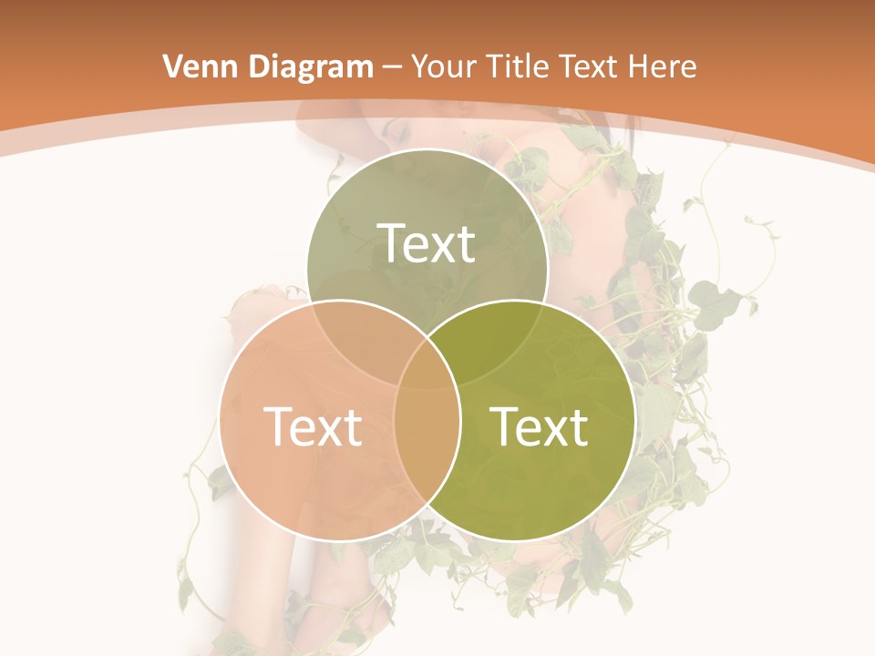 Beauty Plant Innocence PowerPoint Template