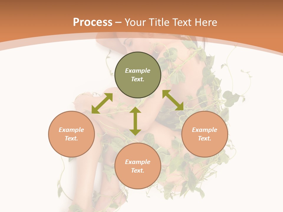 Beauty Plant Innocence PowerPoint Template