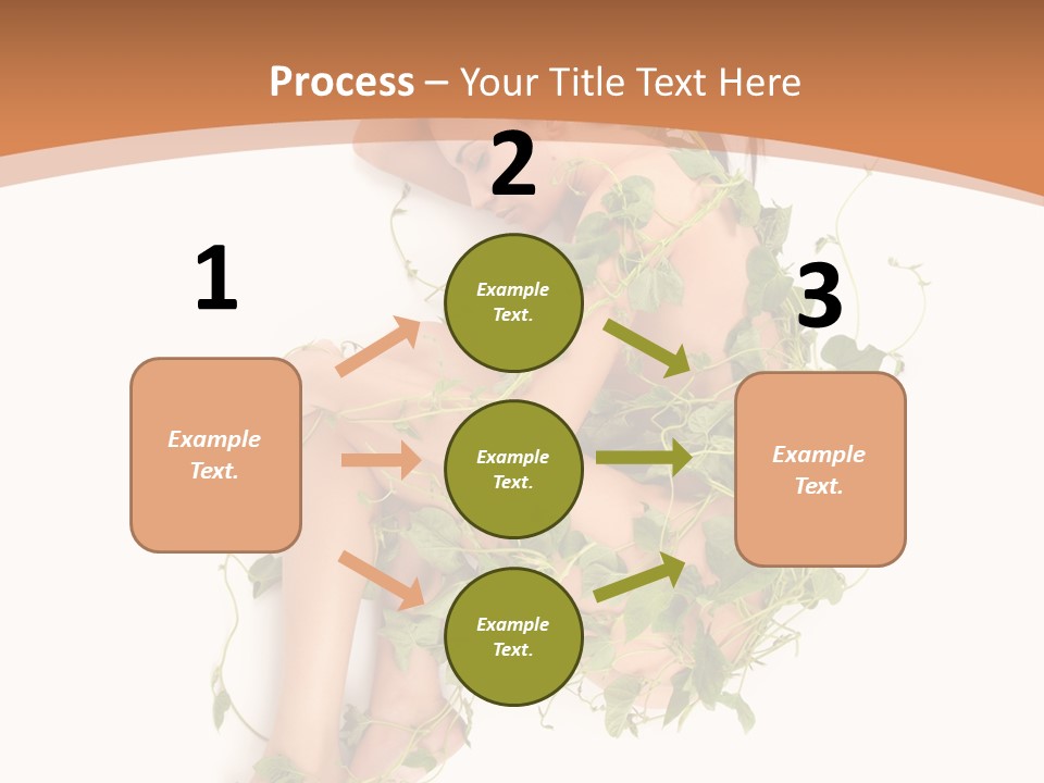 Beauty Plant Innocence PowerPoint Template