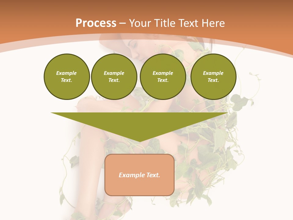 Beauty Plant Innocence PowerPoint Template