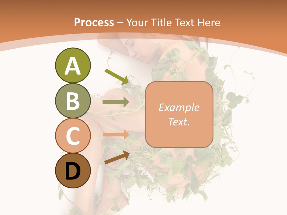 Beauty Plant Innocence PowerPoint Template