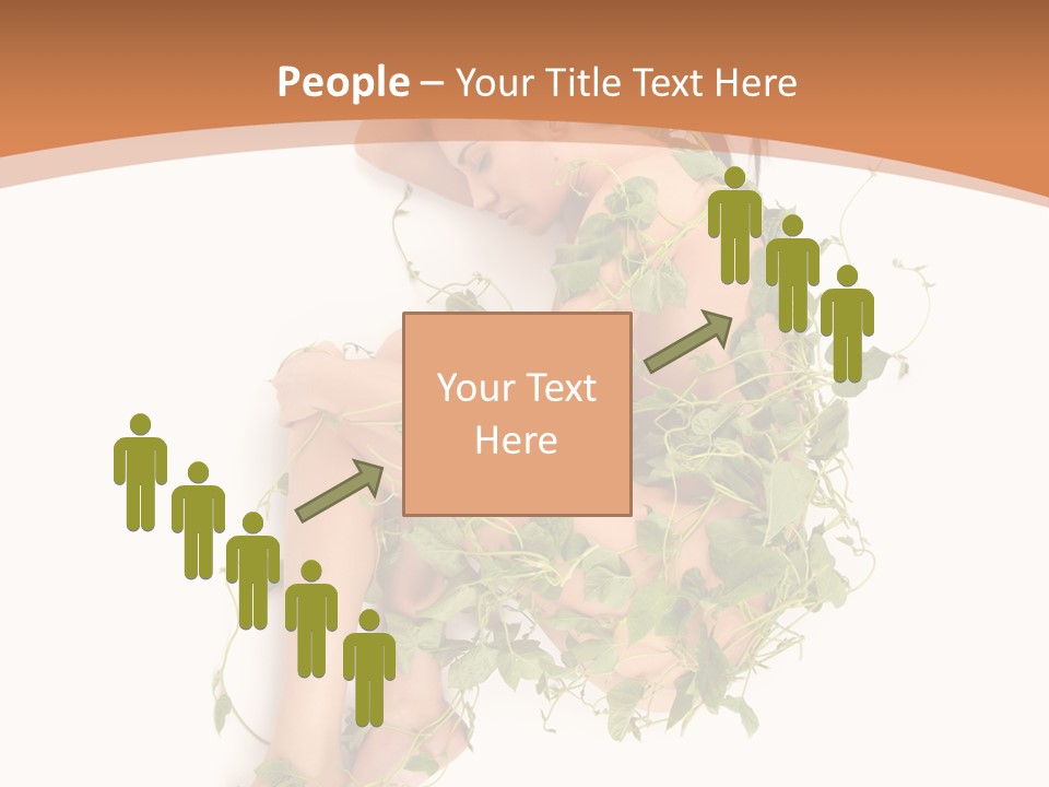 Beauty Plant Innocence PowerPoint Template