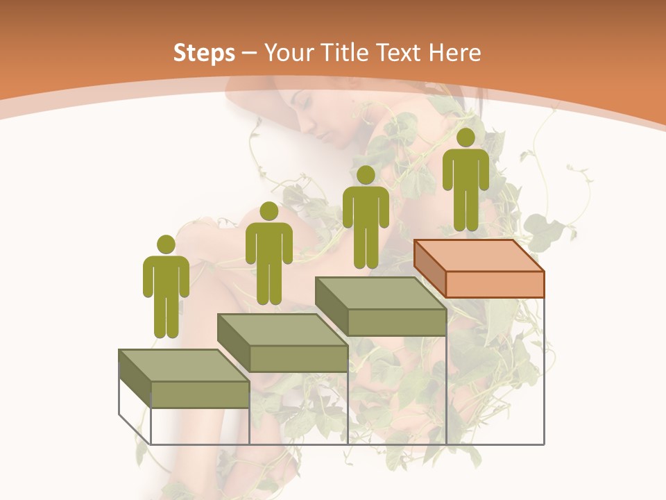 Beauty Plant Innocence PowerPoint Template