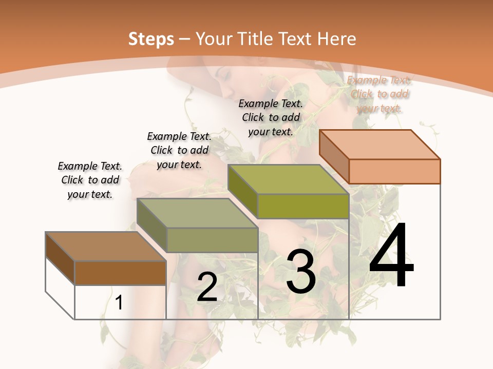 Beauty Plant Innocence PowerPoint Template