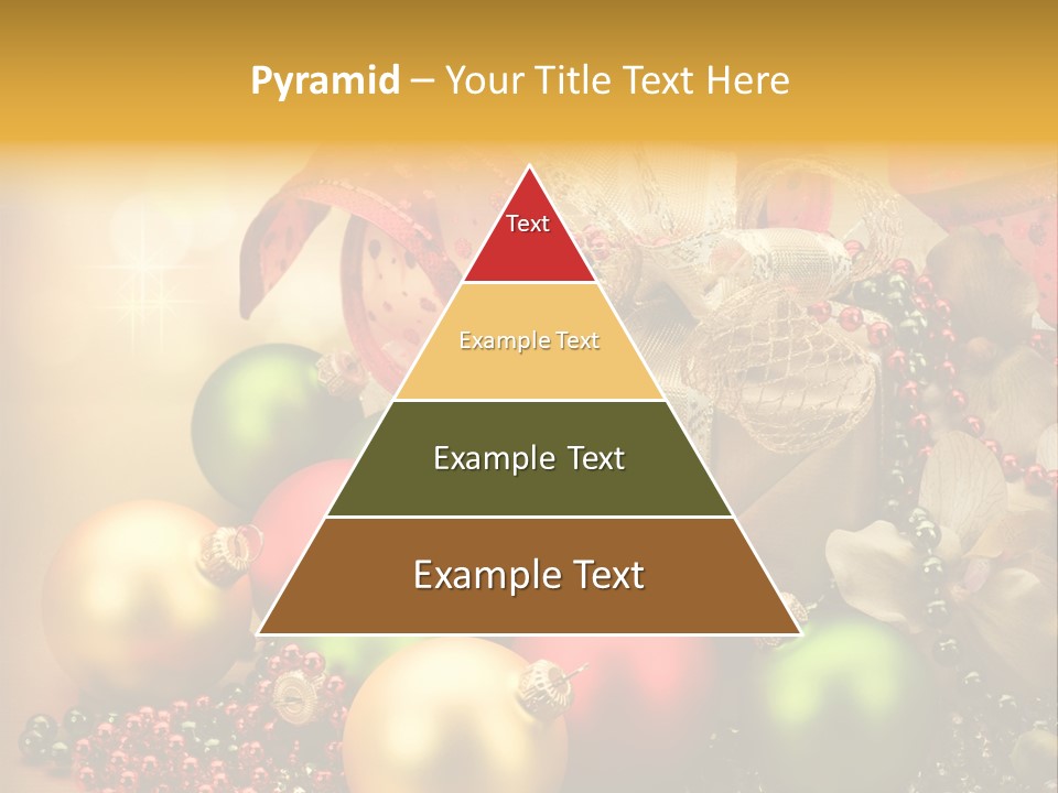 Year Golden Border PowerPoint Template