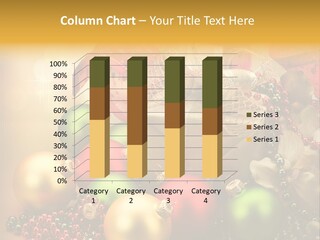 Year Golden Border PowerPoint Template