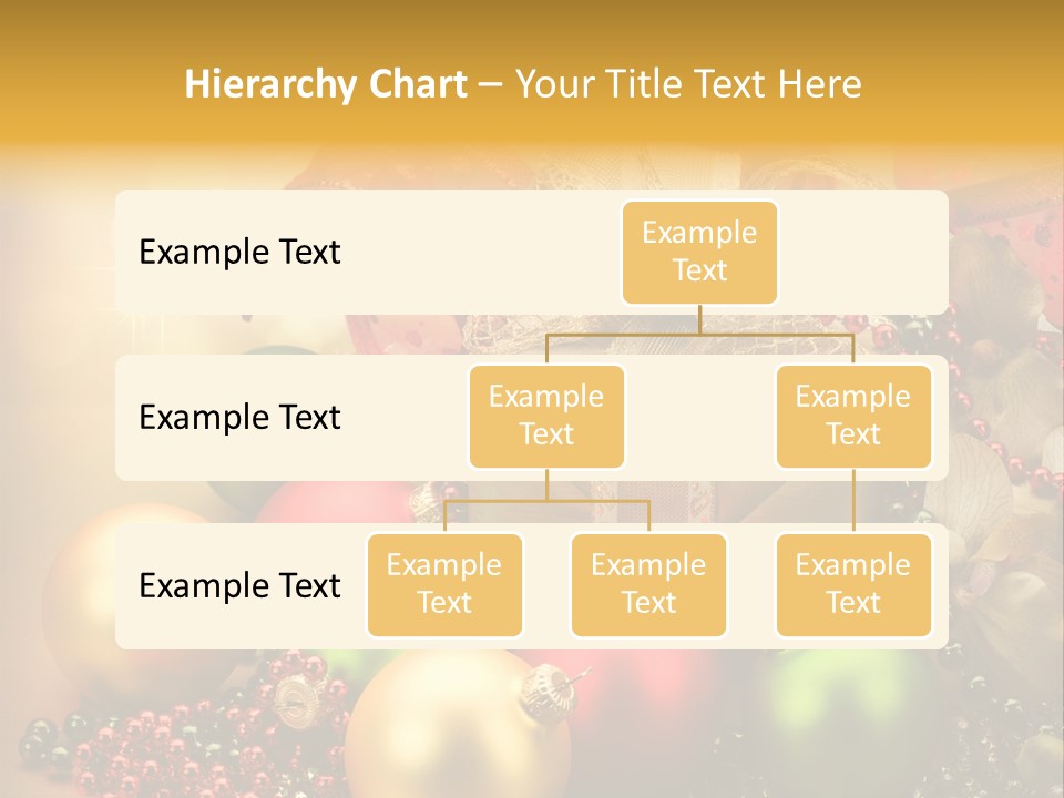 Year Golden Border PowerPoint Template