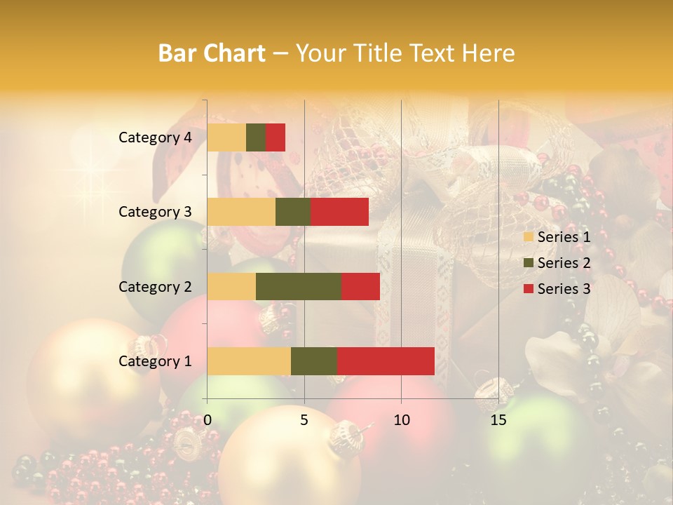 Year Golden Border PowerPoint Template