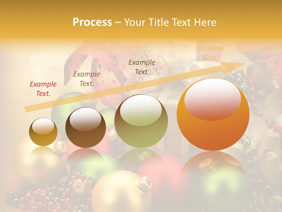 Year Golden Border PowerPoint Template