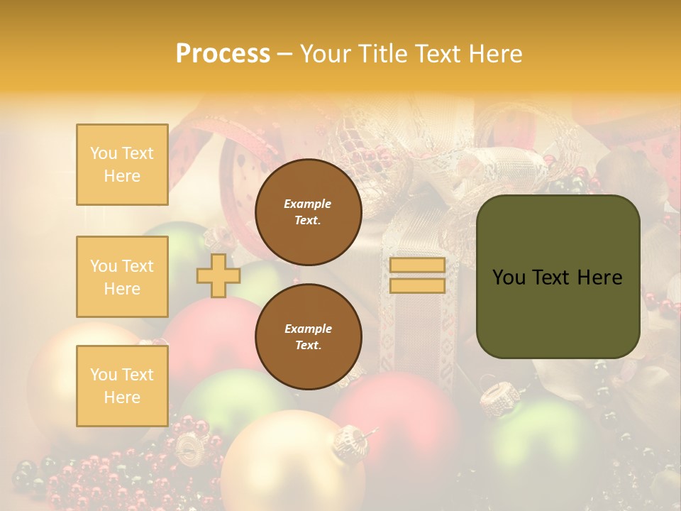 Year Golden Border PowerPoint Template
