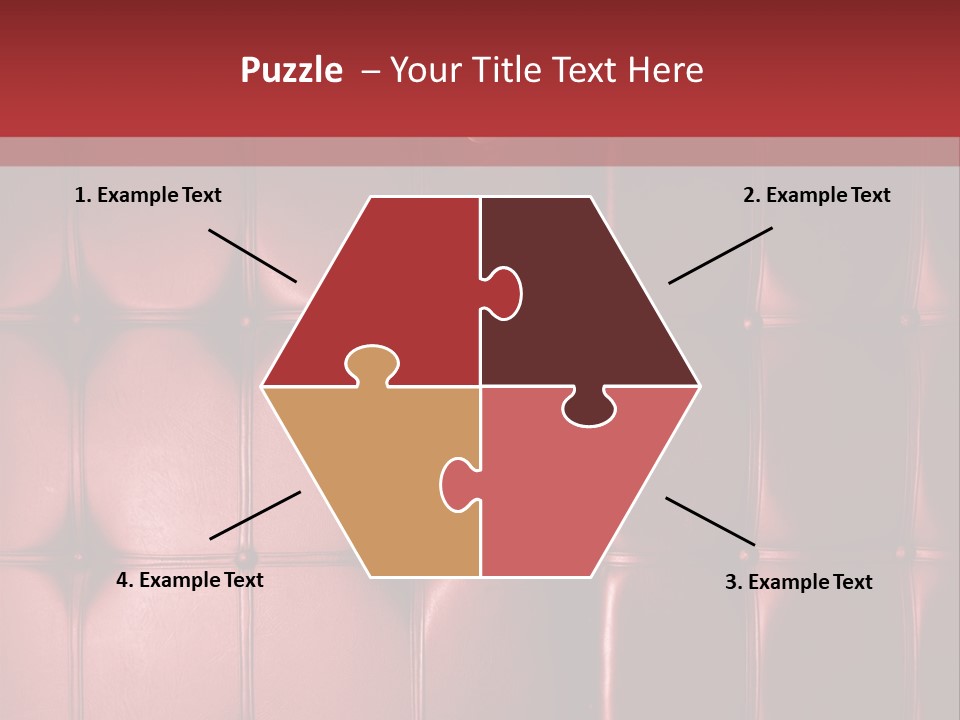 Surface Buttoned Glamour PowerPoint Template