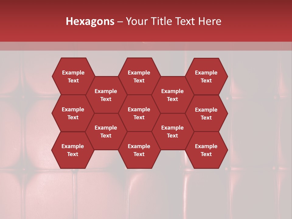 Surface Buttoned Glamour PowerPoint Template