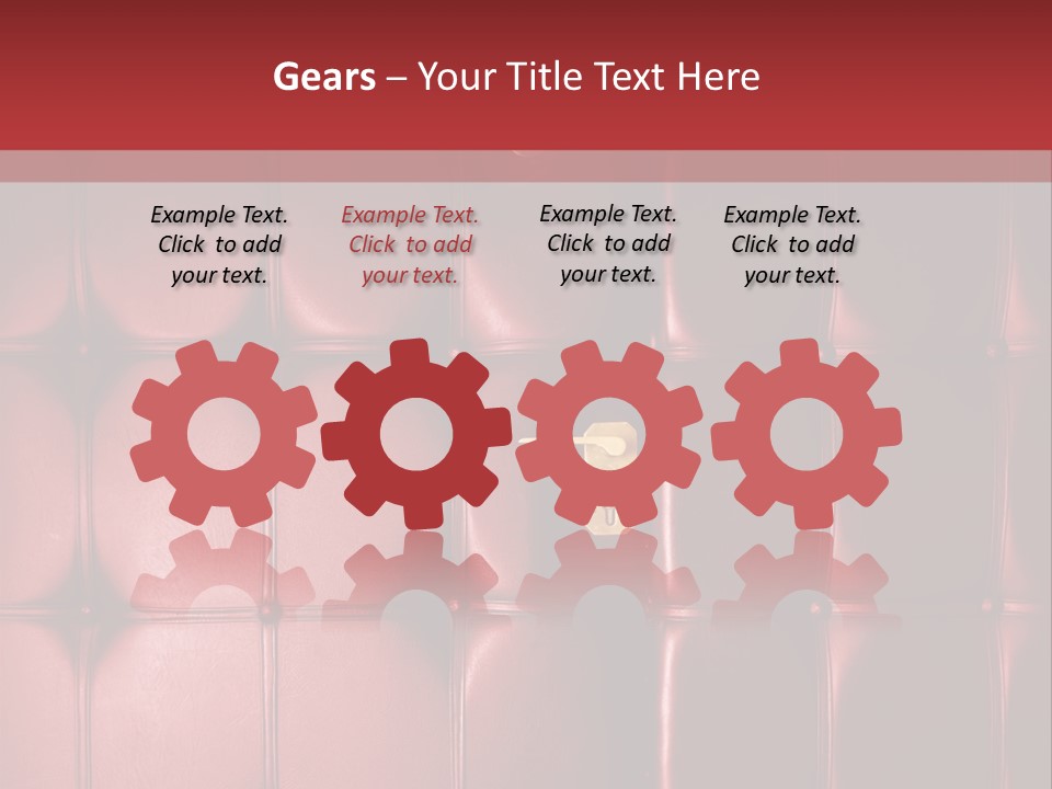 Surface Buttoned Glamour PowerPoint Template