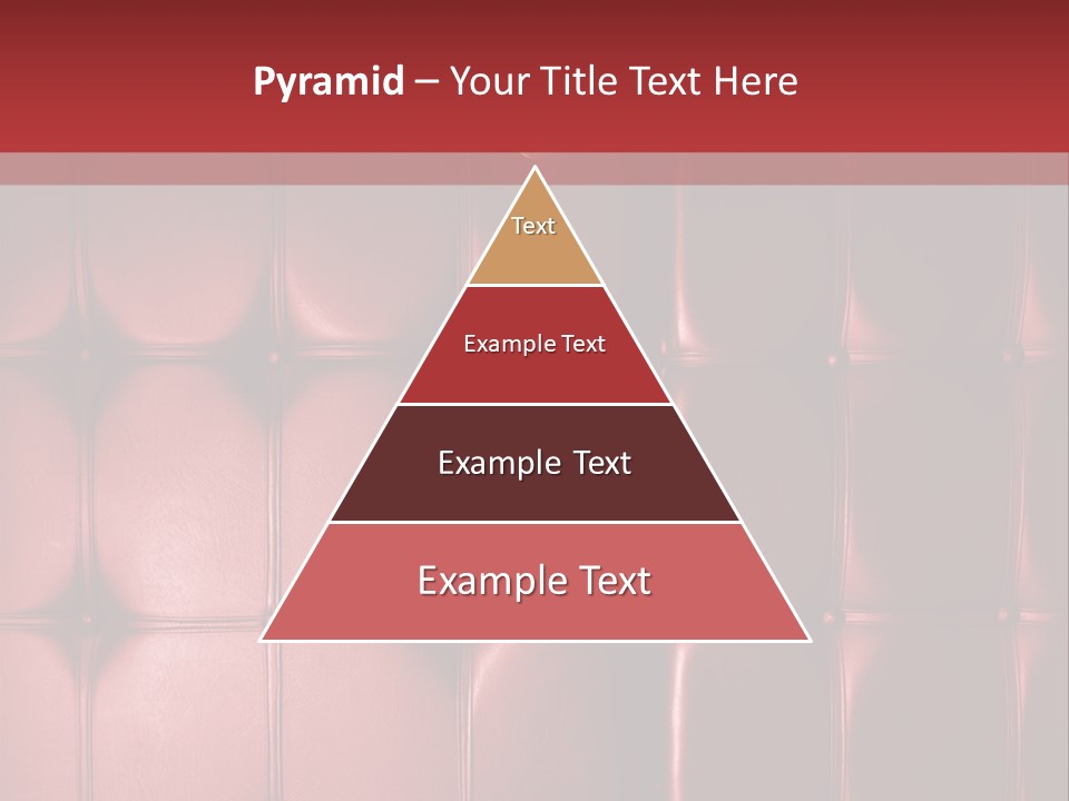 Surface Buttoned Glamour PowerPoint Template