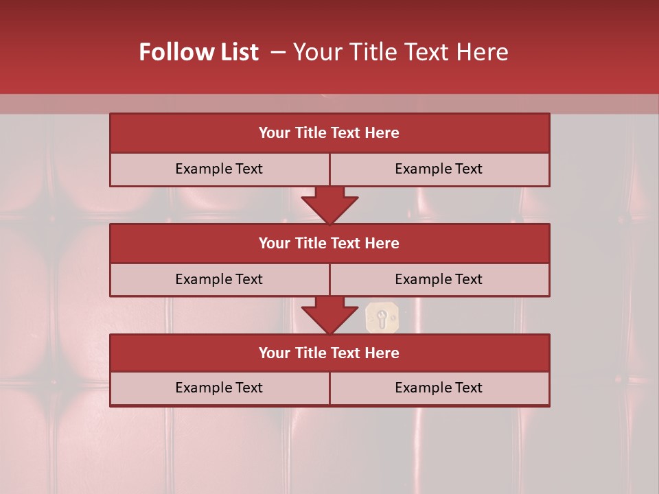 Surface Buttoned Glamour PowerPoint Template