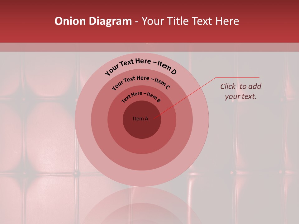 Surface Buttoned Glamour PowerPoint Template