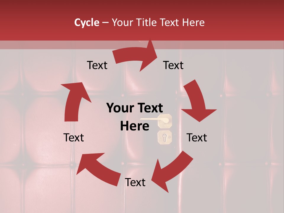Surface Buttoned Glamour PowerPoint Template