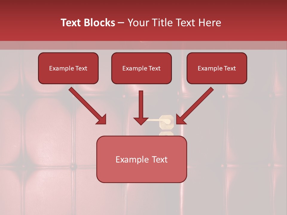 Surface Buttoned Glamour PowerPoint Template