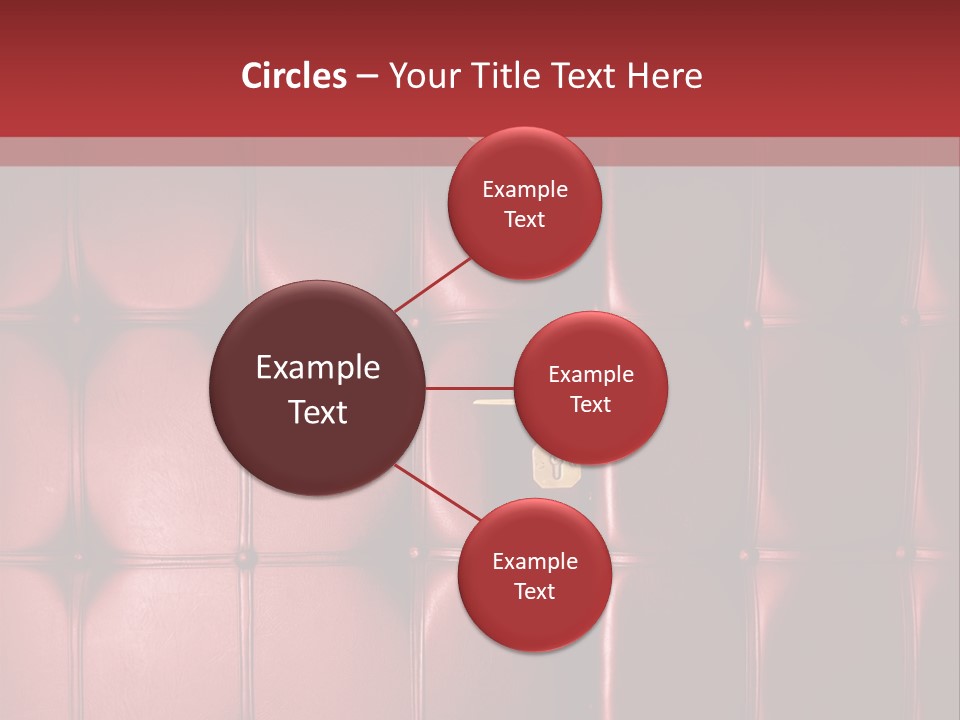 Surface Buttoned Glamour PowerPoint Template