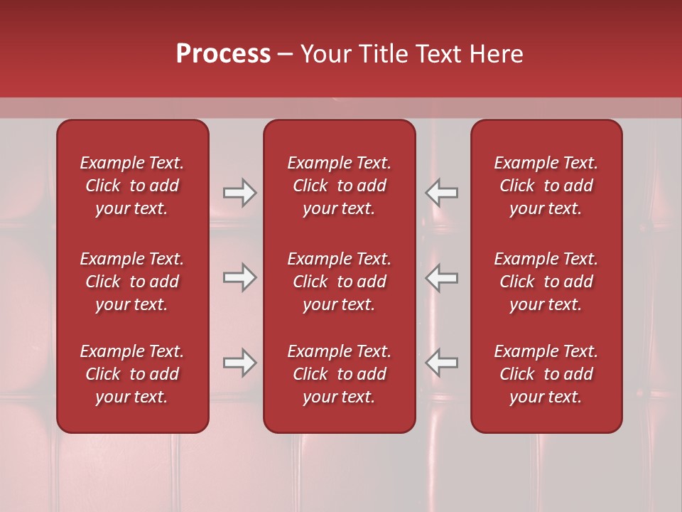 Surface Buttoned Glamour PowerPoint Template