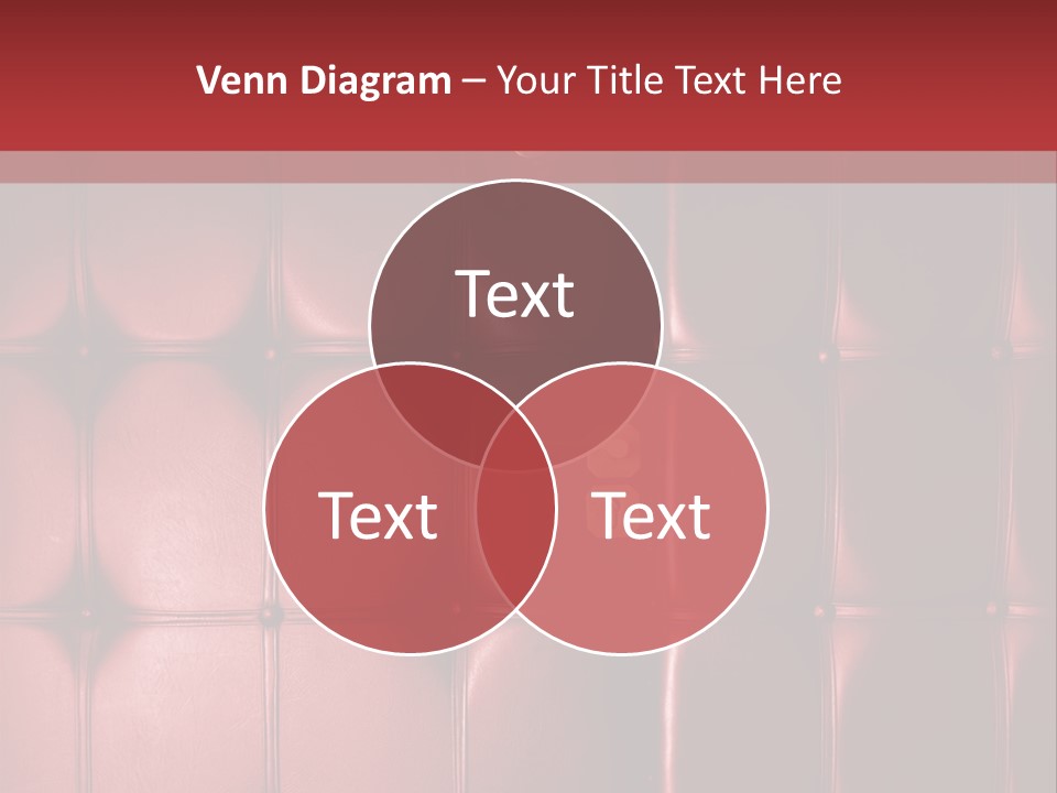 Surface Buttoned Glamour PowerPoint Template