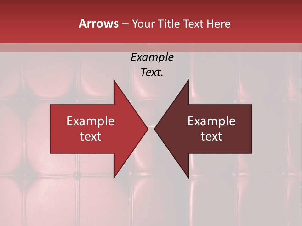 Surface Buttoned Glamour PowerPoint Template