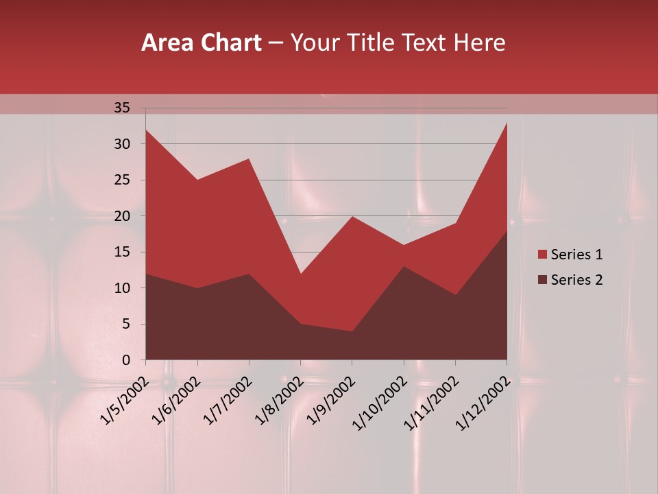 Surface Buttoned Glamour PowerPoint Template