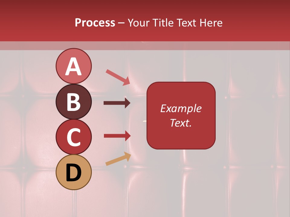 Surface Buttoned Glamour PowerPoint Template