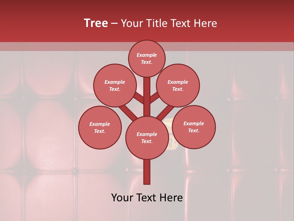 Surface Buttoned Glamour PowerPoint Template