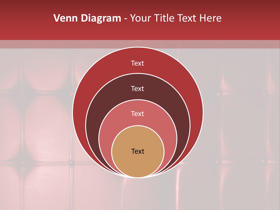 Surface Buttoned Glamour PowerPoint Template