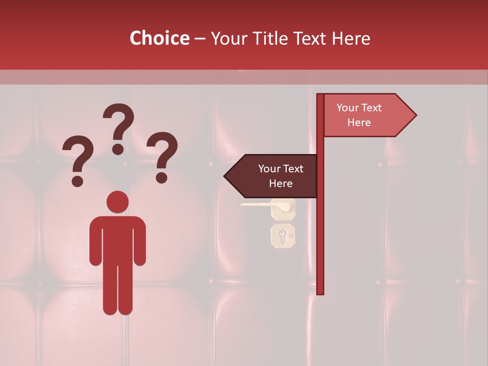 Surface Buttoned Glamour PowerPoint Template