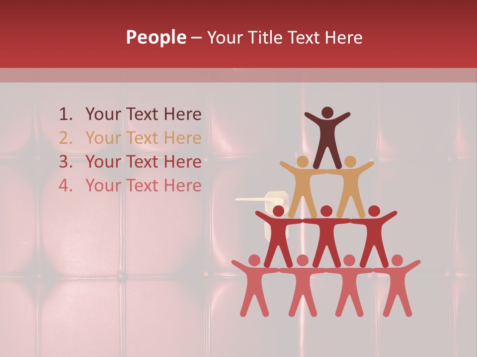 Surface Buttoned Glamour PowerPoint Template