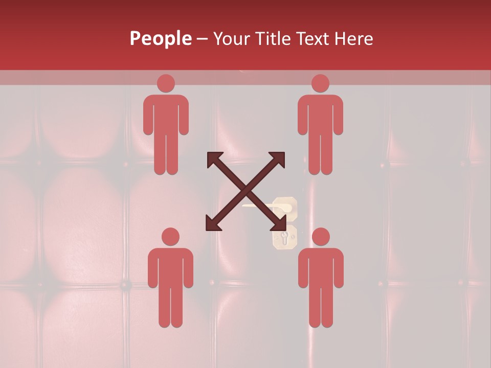 Surface Buttoned Glamour PowerPoint Template