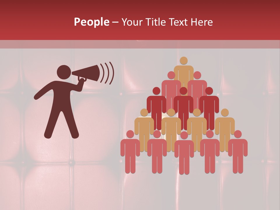 Surface Buttoned Glamour PowerPoint Template