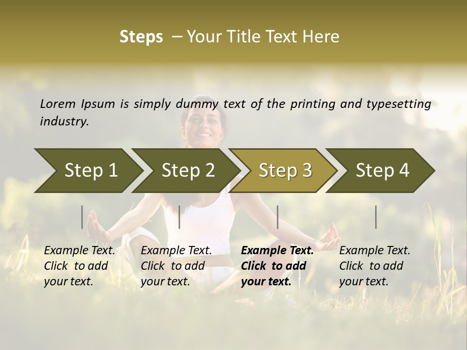 Balance Relaxation Concentration PowerPoint Template