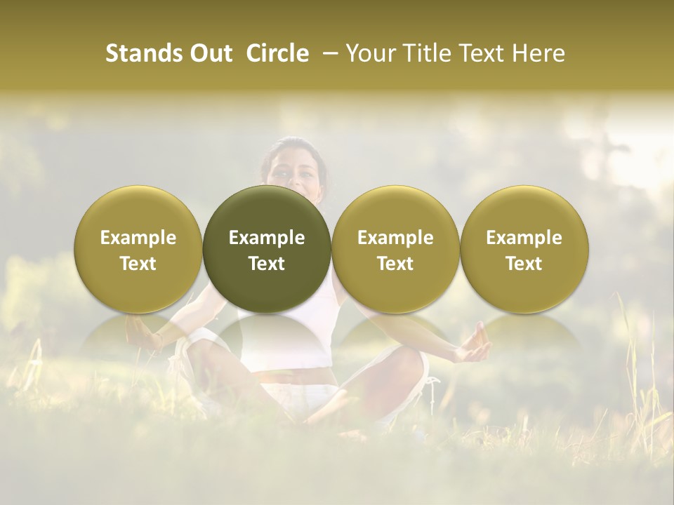 Balance Relaxation Concentration PowerPoint Template
