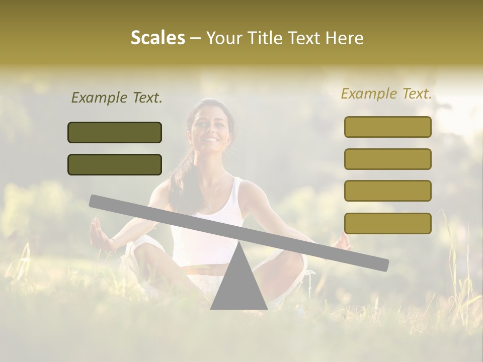 Balance Relaxation Concentration PowerPoint Template
