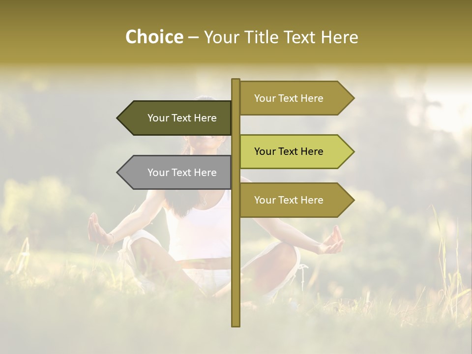 Balance Relaxation Concentration PowerPoint Template